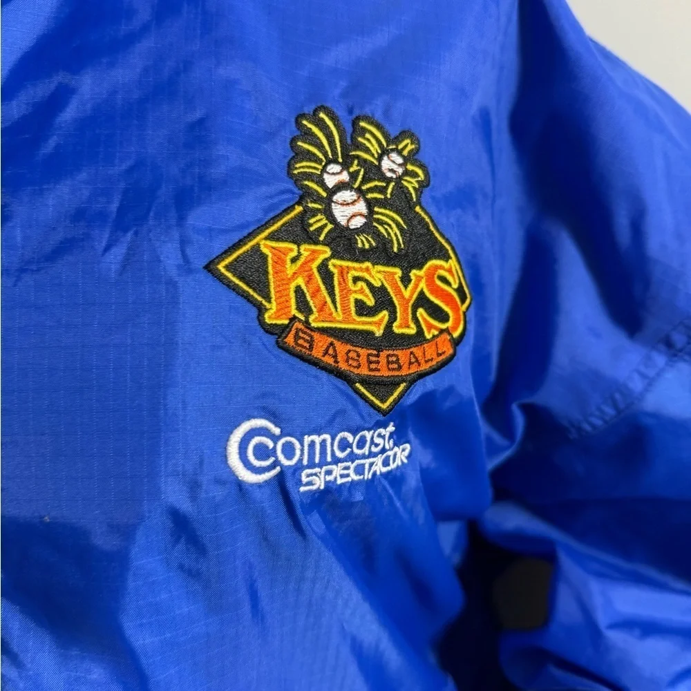 UltraClub Collection Size Large Blue/Black Windbreaker Jacket